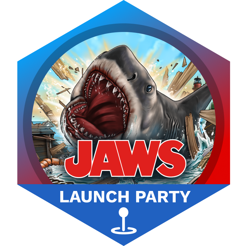 Logo badge Jaws Launch Party